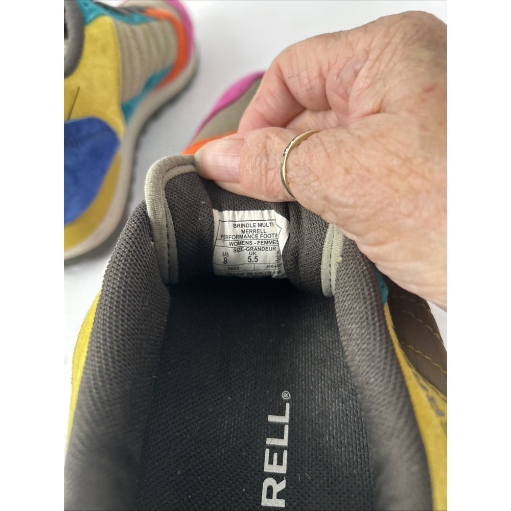 Merrell Alpine Womens Size 8 Low Top Athletic Shoes Sneakers J004596 Multi Color - Picture 5 of 9